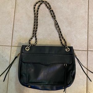 Rebecca Minkoff “Swing” bag black w/ gold hardware